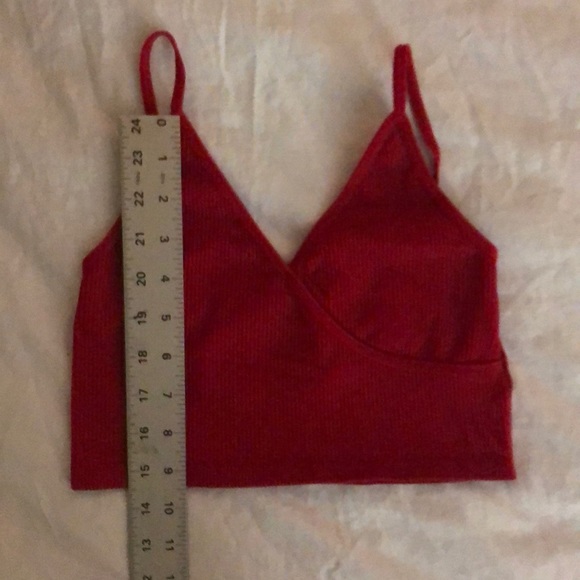 Pacsun Ribbed Red Tank Top - Picture 6 of 6